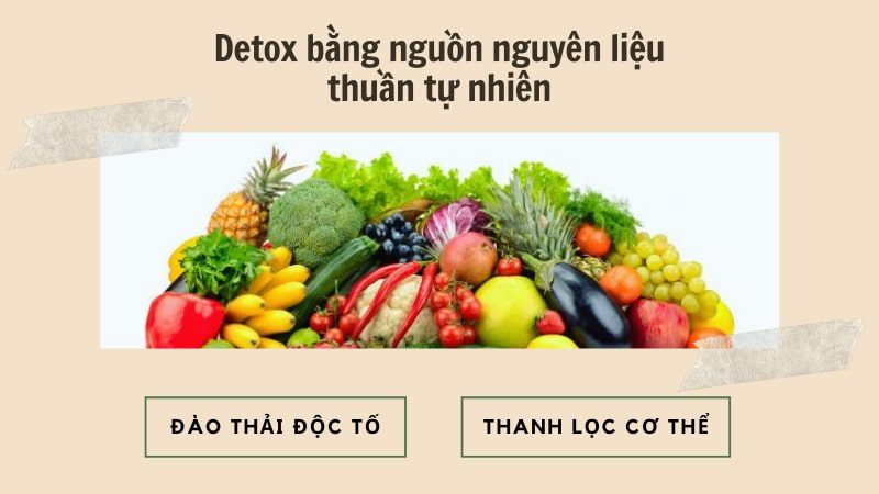 Detox giúp thanh lọc cơ thể tối đa