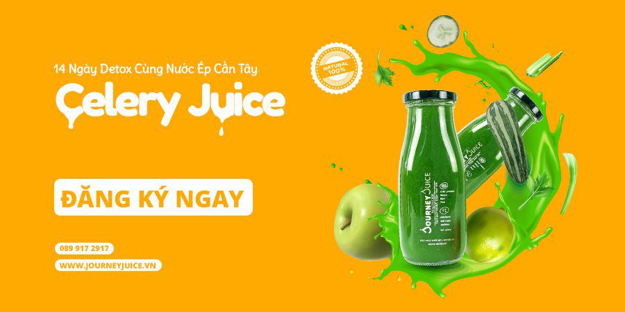 Liệu trình nước ép cần tây Celery Juice