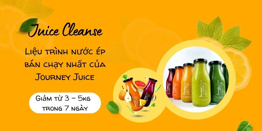 Giảm cân tại nhà cùng liệu trình Juice Cleanse của Journey Juice