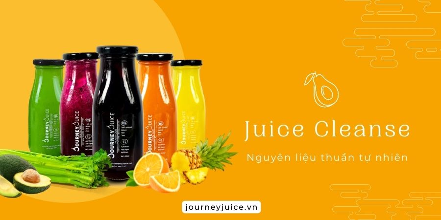 Juice Cleanse không gây ra tác dụng phụ nhờ nguồn nguyên liệu tự nhiên